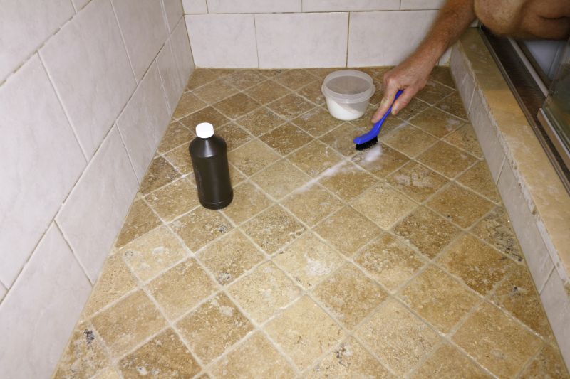 Grout Stain Removal